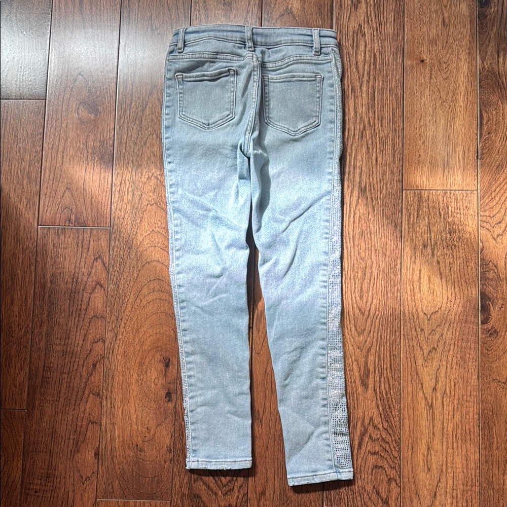 Guess Jeans with Rhinestone Stripes - Picture 5 of 7